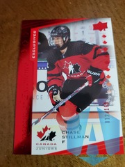 2021 Upper Deck Team Canada Juniors Exclusives 012/165 Chase Stillman #116